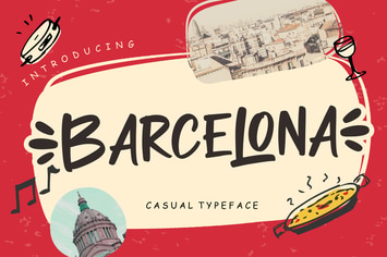 Barcelona Casual Typeface