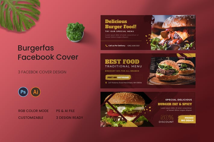 Burgerfas Facebook Cover