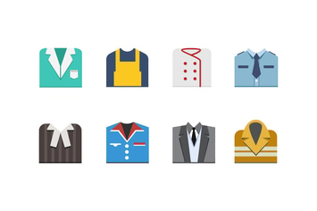 8 Profession Outfit Icons