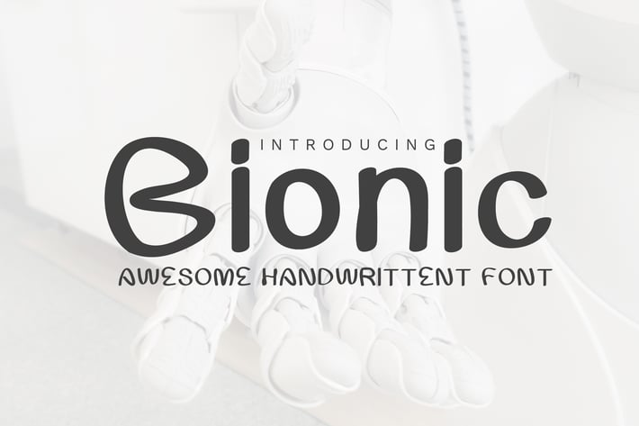 Bionic Font