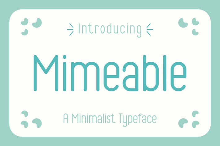 Mimeable Font