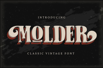 Molder | Classic Vintage Font