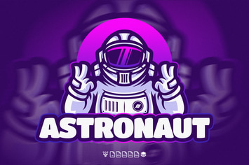 ASTRONAUT LOGO MASCOT