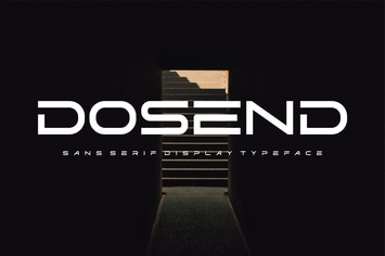 Dosend - Modern Sans Font