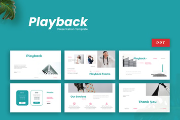 Playback - Creative Presentation Template