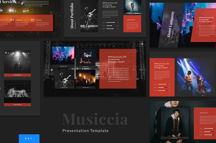 Musiccia - Music Performance Keynote Template
