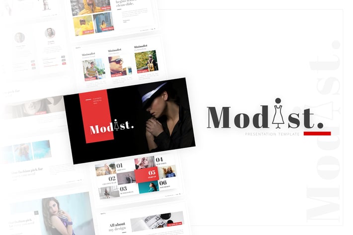 Modist - Multipurpose Fashion PowerPoint Template