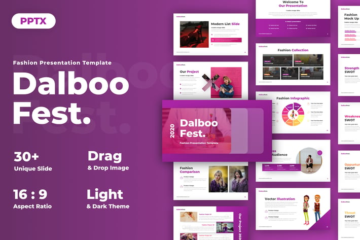 Dalboofest Fashion Presentation Template