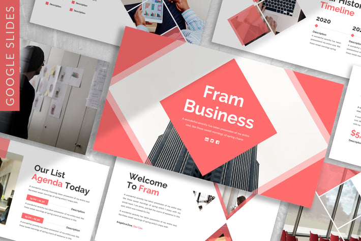 Fram - Business Google Slide Template