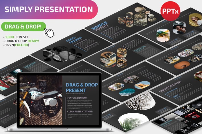 Simply Powerpoint Dark version