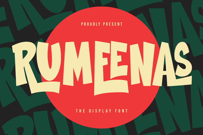 Rumeenas Display Font