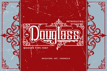 Douglass - blackletter