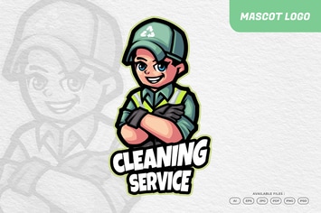 Cleaning Job Logo