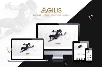Agilis - Sport Good Store PSD Template