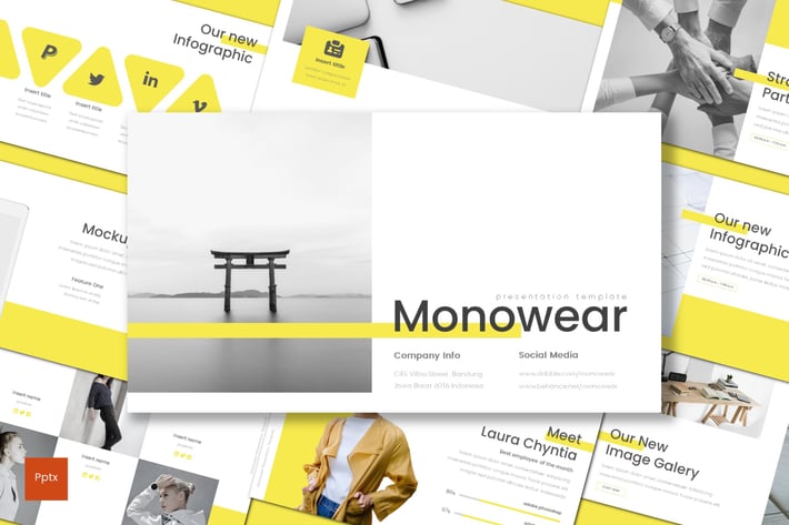 Monowear - Powerpoint Template