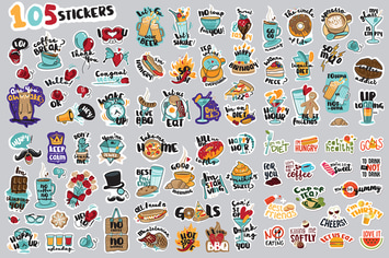 Hello Stickers