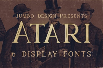 Atari - Vintage Style Font