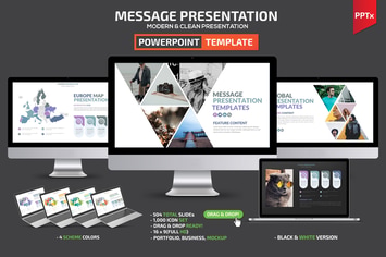 Message Powerpoint Template
