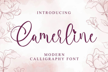 Camerline - Modern Calligraphy Font