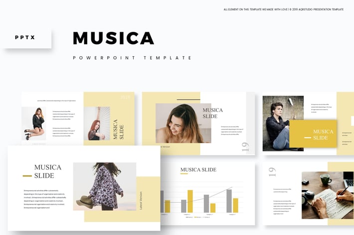 Musica - Powerpoint Template