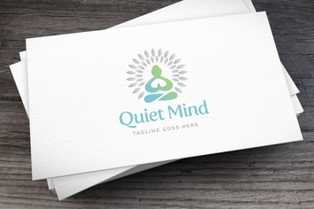 Quiet Mind Logo Template