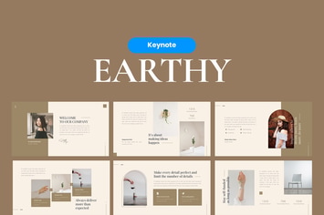 Earthy Elegant Keynote Template