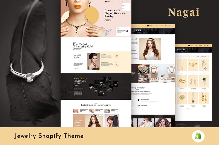  Nagai - Jewelry Responsive Shopify Theme 