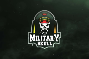 Military Skull Sport and Esports Logos