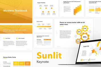 Sunlit Keynote Template