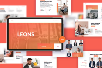 Leons Business PowerPoint Template