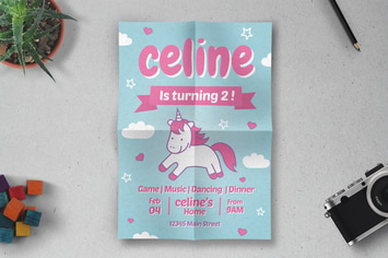 Birthday party Flyer