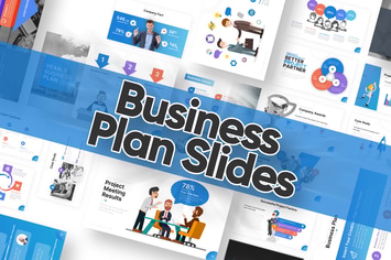 Business Plan Slides Powerpoint Template