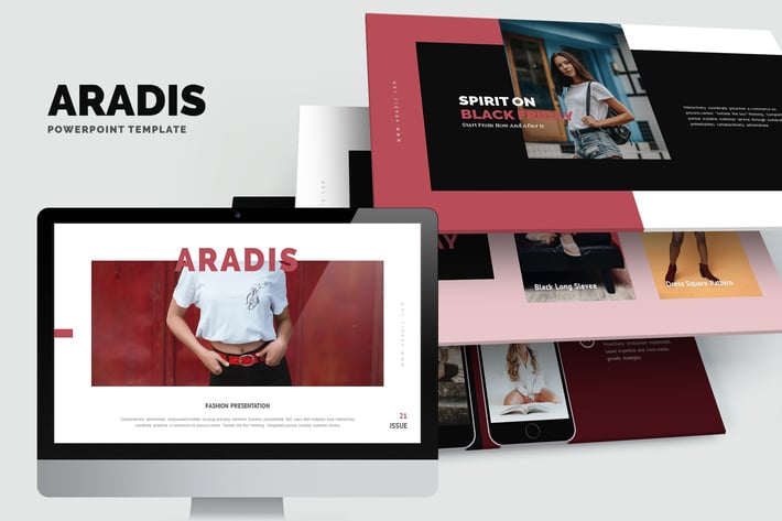 Aradis : Discount Sale Event Powerpoint Template