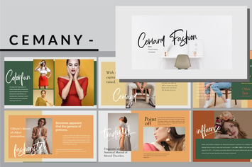 Cemany - Fashion Powerpoint Template