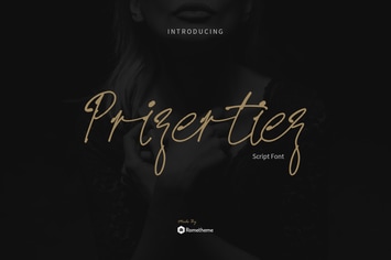 Prizertiez - Script Font