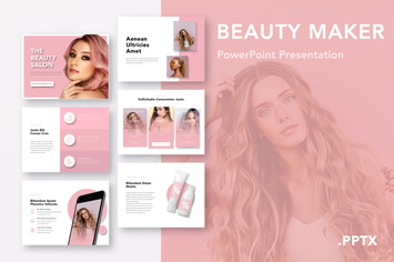 Beauty Maker PowerPoint Template