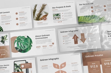 GoGreen - Environment Keynote Template