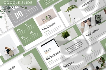 Vado - Brandbook Google Slide Template