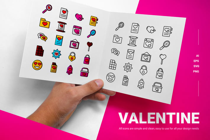 Valentine - Icons
