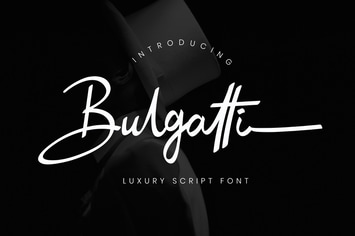 Bulgatti Luxury Business Font