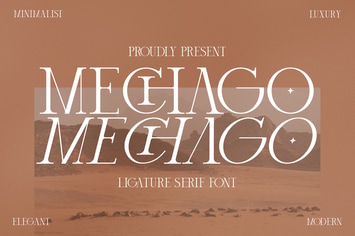 Mechago Stylish Serif Font