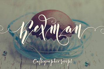 Kexman script font