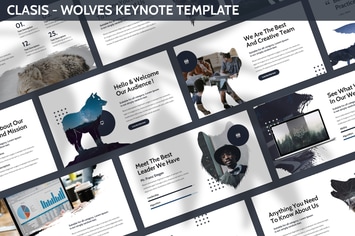 Clasis - Wolves Keynote Template