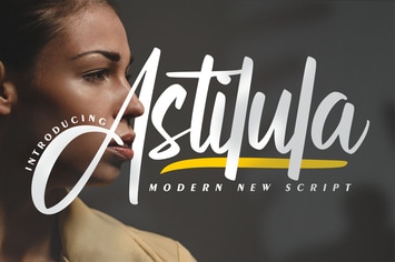 Astilula | Modern New Script Font