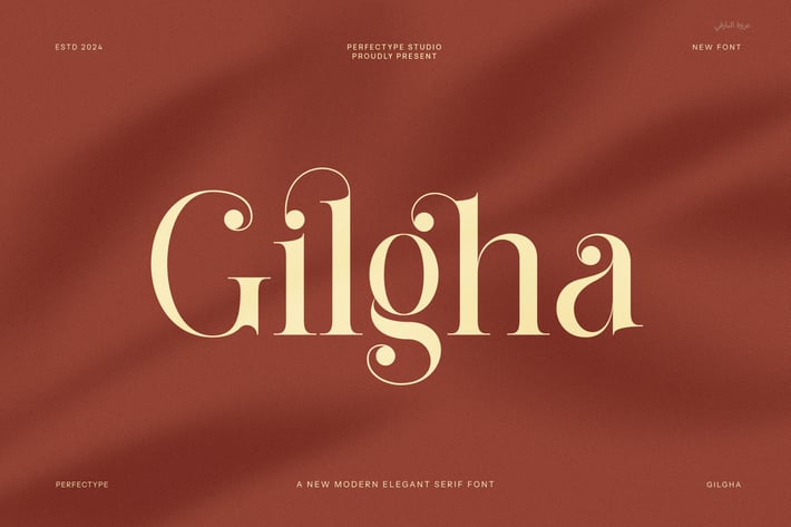 Gilgha Modern Serif Font