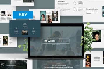 Rewind Minimalist Business Keynote