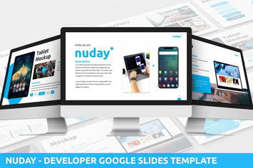 Nuday - Developer Google Slides Template