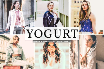 Yogurt Mobile & Desktop Lightroom Presets