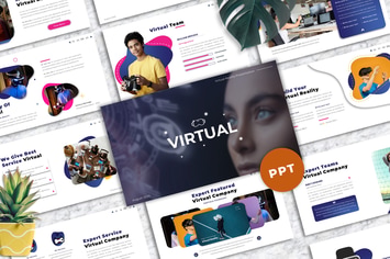 Virtual - Creative Powerpoint Template