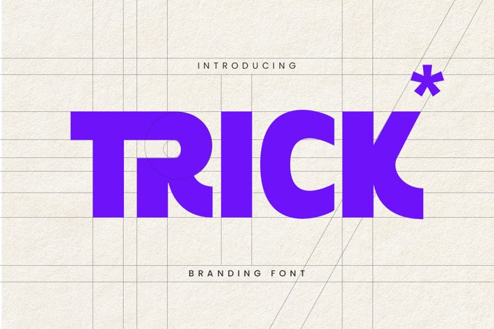 Trick - Branding Font
